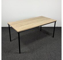 Ahrend Refurbished Kantinetafel Zwart | 140 x 80 cm