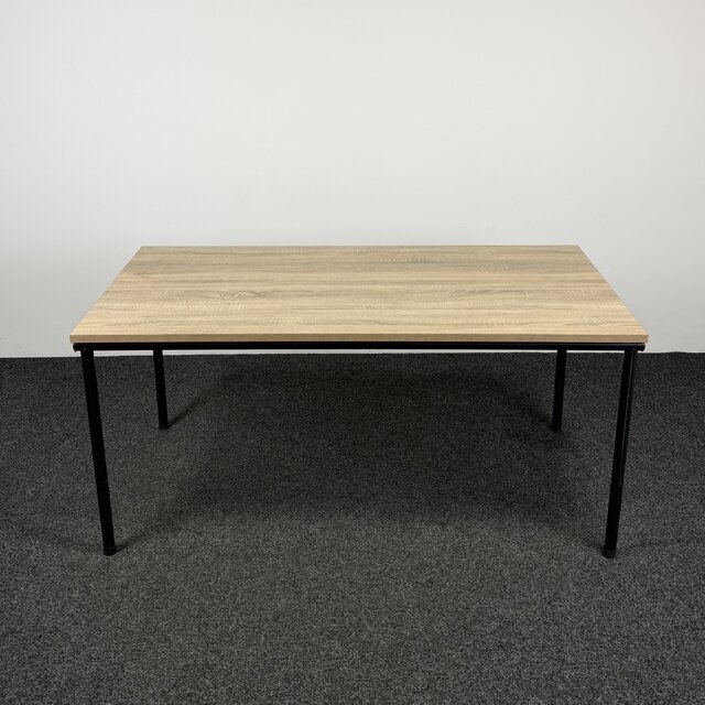 Ahrend Refurbished Kantinetafel Zwart | 140 x 80 cm