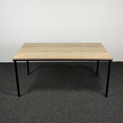 Ahrend Refurbished Kantinetafel Antraciet | 160 x 80 cm