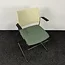 Casala  Casala Curvy Vergaderstoel | Crème / Groen