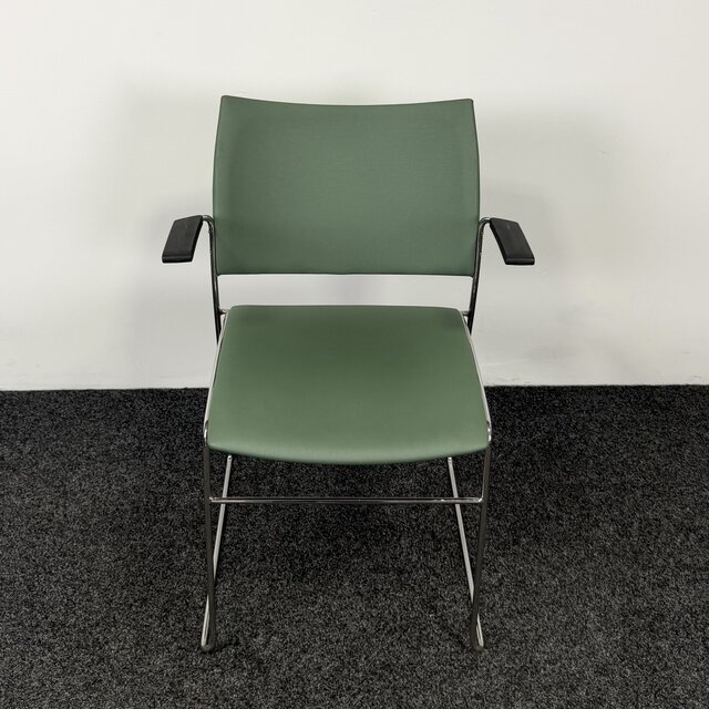 Casala Curvy Vergaderstoel | Groen