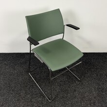 Casala Curvy Vergaderstoel | Groen