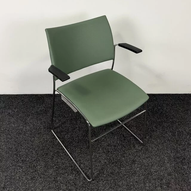 Casala Curvy Vergaderstoel | Groen