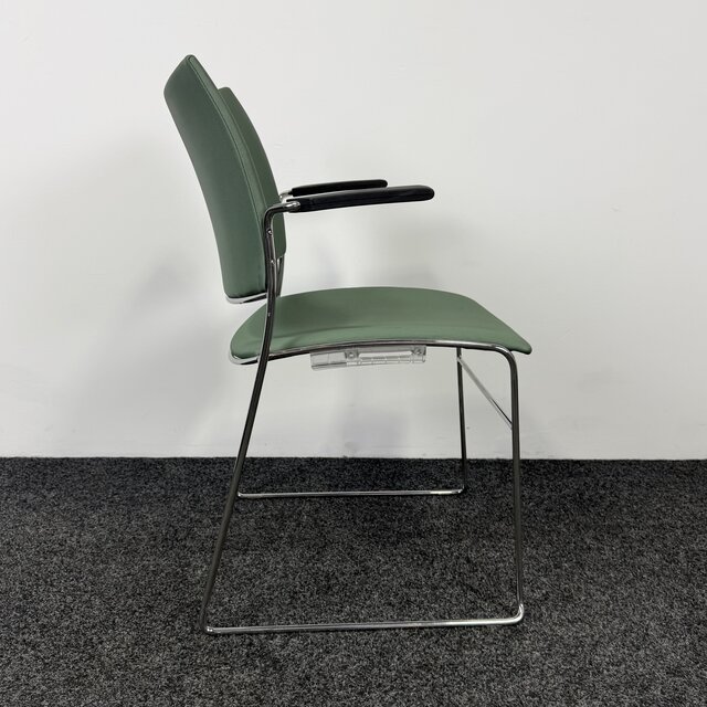 Casala Curvy Vergaderstoel | Groen