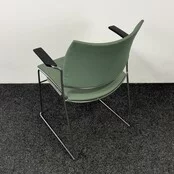 Casala Curvy Vergaderstoel | Groen