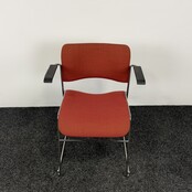 HOWE 40/4 Vergaderstoel | Rood