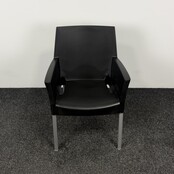 Sole Kunststof Stoel - Zwart