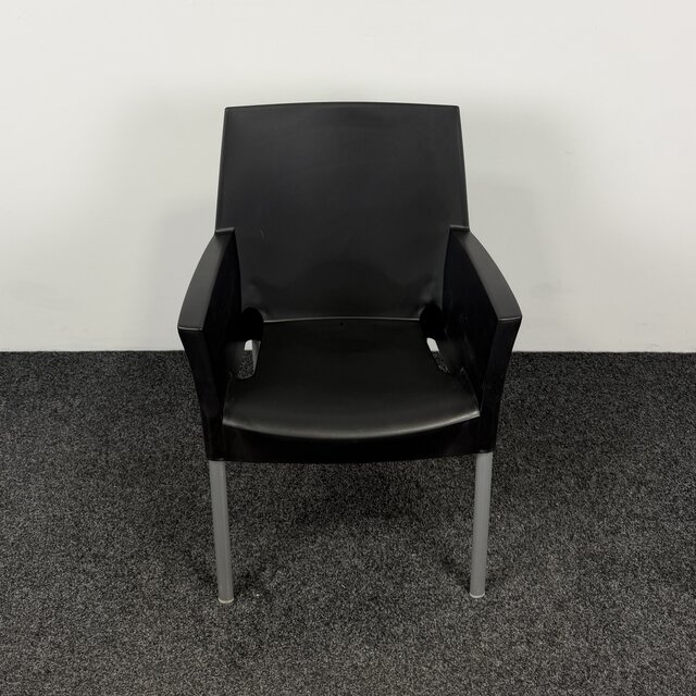 Sole Kunststof Stoel - Zwart
