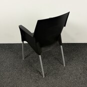 Sole Kunststof Stoel - Zwart
