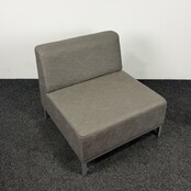 Gestoffeerde Loungefauteuil - Grijs