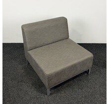 Gestoffeerde Loungefauteuil - Grijs