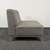 Gestoffeerde Loungefauteuil - Grijs