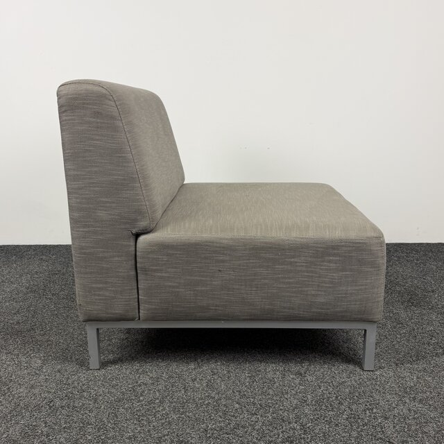 Gestoffeerde Loungefauteuil - Grijs