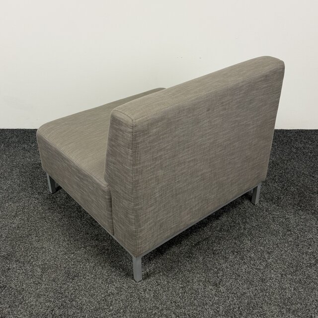 Gestoffeerde Loungefauteuil - Grijs
