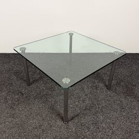 Glazen Salontafel - 68 x 68 cm | Licht beschadigd