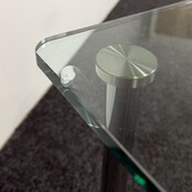 Glazen Salontafel - 68 x 68 cm | Licht beschadigd