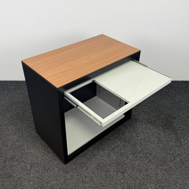 Lensvelt Archiefkast - Zwart (C) | 74,5 x 80 x 45 cm