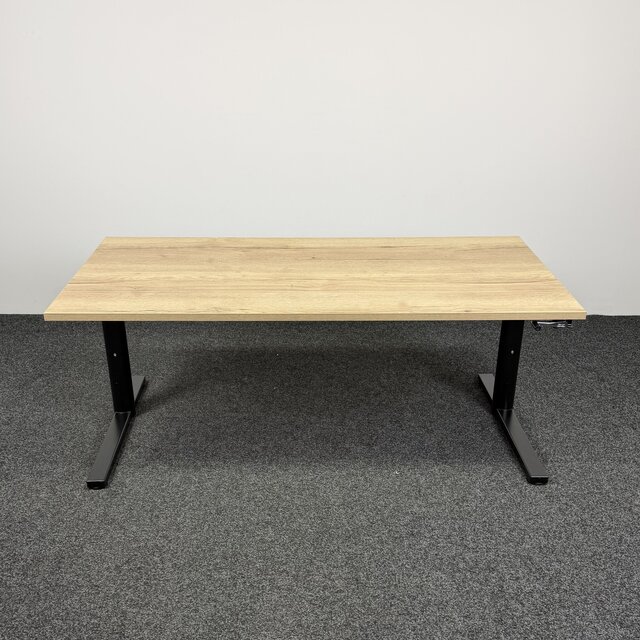 Gispen TM Slingerbureau - 180 x 80 cm | Glanzend Zwart - Copy