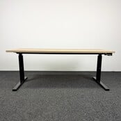 Gispen TM Slingerbureau - 180 x 80 cm | Glanzend Zwart - Copy