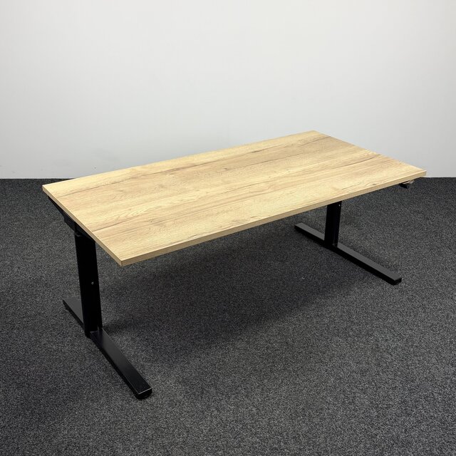 Gispen TM Slingerbureau - 180 x 80 cm | Glanzend Zwart - Copy