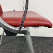 Lande Vergaderstoel - Rood (A)