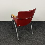 Lande Vergaderstoel - Rood (A)
