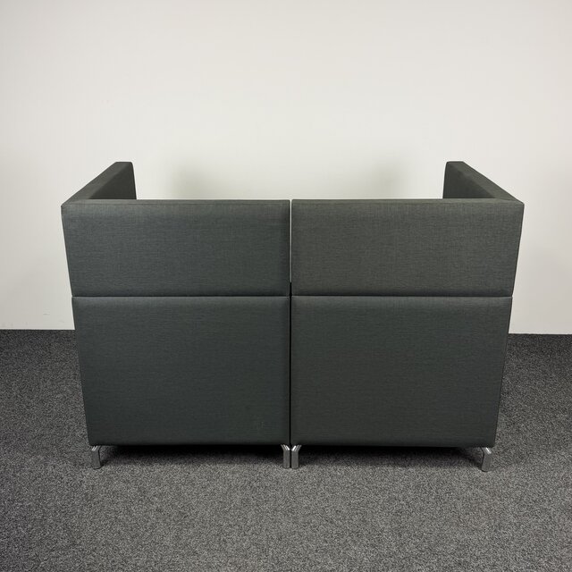 Markant Workways 2-Zitsbank | Antraciet