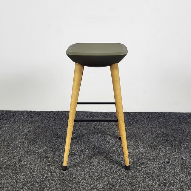 Barkruk De Pebble - Donkergroen