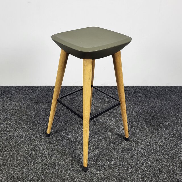 Barkruk De Pebble - Donkergroen