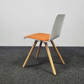Vepa Pit HF Stoel - Wit / Oranje