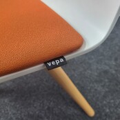 Vepa Pit HF Stoel - Wit / Oranje