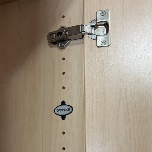Werndl Houten Draaideurkast | 222 x 80 x 44 cm (A)