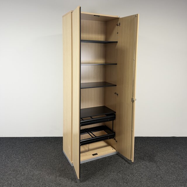 Werndl Houten Draaideurkast | 222 x 80 x 44 cm (A)