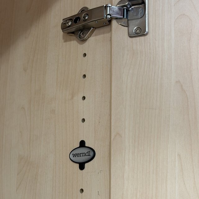 Werndl Houten Draaideurkast | 222 x 80 x 44 cm (C)