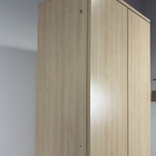 Werndl Houten Draaideurkast | 222 x 80 x 44 cm (C)