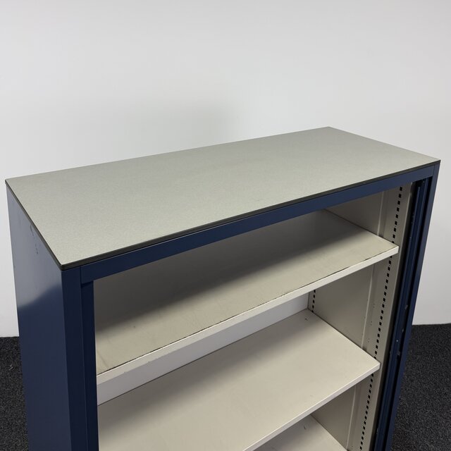 Aspa Archiefkast - Blauw | 137 x 120 x 47 cm