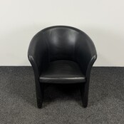 Zwarte Fauteuil | Kunstleder