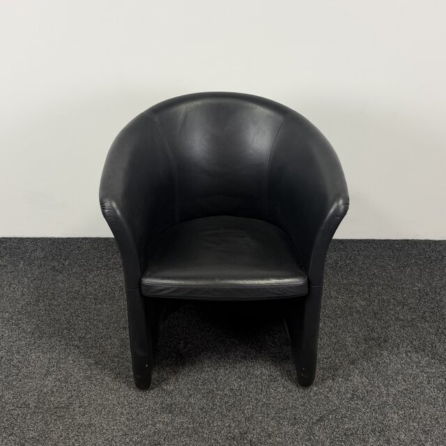 Zwarte Fauteuil | Kunstleder