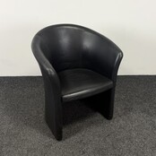 Zwarte Fauteuil | Kunstleder