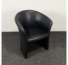 Zwarte Fauteuil | Kunstleder