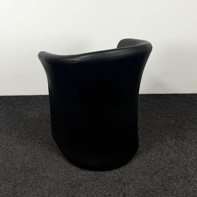 Zwarte Fauteuil | Kunstleder