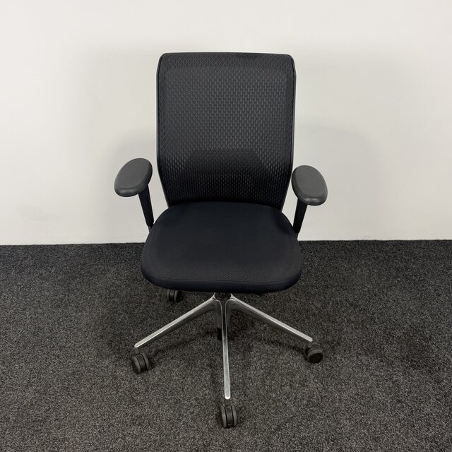 Bureaustoel Vitra ID Mesh | Zwart