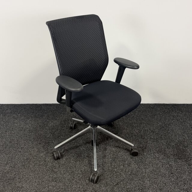 Bureaustoel Vitra ID Mesh | Zwart