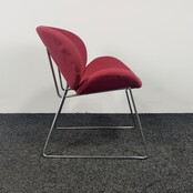 Moderne design fauteuil  | Rood