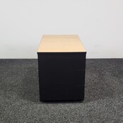 Ladeblok 3 Laden | Zwart | 51 x 42 x 78 cm