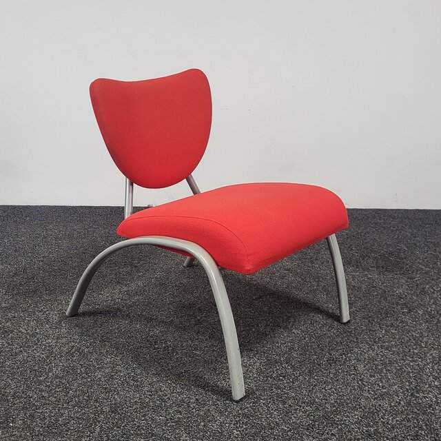 Lage fauteuil Smile  | Rood