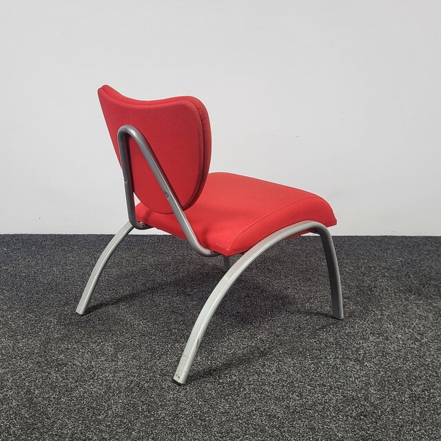 Lage fauteuil Smile  | Rood