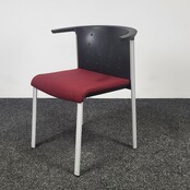 Wilkhahn Confair Vergaderstoel | Bordeauxrood
