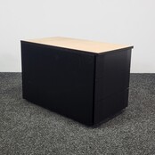 Ladeblok 3 Laden | Zwart | 51 x 42 x 78 cm