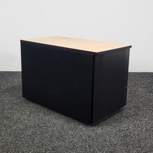 Ladeblok 3 Laden | Zwart | 51 x 42 x 78 cm